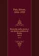 Ricerche sulla storia e sul diritto publico di Roma. ser.4, Pais, Ettore, 1856-1939 