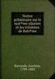 Notice prliminaire sur le syst®me silurien et les trilobites de Boh®me, Barrande, Joachim, 1799-1883 