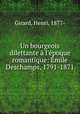 Un bourgeois dilettante a l