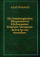 Die Hamburgischen Burgermeister Kirchenpauer, Petersen, Versmann: Beitra?ge zur deutschen ., Adolf Wohlwill 