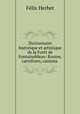 Dictionnaire historique et artistique de la Foret de Fontainebleau: Routes, carrefours, cantons ., Felix Herbet 