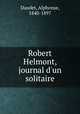Robert Helmont, journal d
