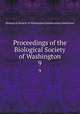 Proceedings of the Biological Society of Washington. 9, Biological Society of Washington,Smithsonian Institution 