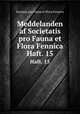 Meddelanden af Societatis pro Fauna et Flora Fennica. Haft. 15, Societas pro Fauna et Flora Fennica 