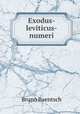 Exodus-leviticus-numeri, Bruno Baentsch 