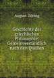 Geschichte der griechischen Philosophie: Gemeinverstandlich nach den Quellen., August Doring 