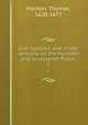 One hundred and ninety sermons on the hundred and nineteenth Psalm. 2, Manton, Thomas, 1620-1677 