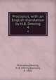 Procopius, with an English translation by H.B. Dewing. 4, Procopius,Dewing, H. B. (Henry Bronson), b. 1882 