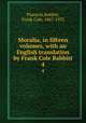 Moralia, in fifteen volumes, with an English translation by Frank Cole Babbitt. 4, Plutarch,Babbitt, Frank Cole, 1867-1935 