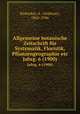 Allgemeine botanische Zeitschrift fr Systematik, Floristik, Pflanzengeographie etc. Jahrg. 6 (1900), Kneucker, A. (Andreas), 1862-1946 
