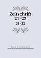 Zeitschrift. 21-22, Verein fur die Geschichte Berlins 