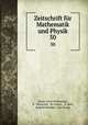 Zeitschrift fr Mathematik und Physik.. 50, Oskar Xaver Schlomilch 