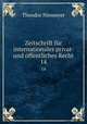 Zeitschrift fr internationales privat- und ffentliches Recht. 14, Theodor Niemeyer 