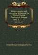 Water-supply and Irrigation Papers of the United States Geological Survey. nos. 112-117, United States Geological Survey 