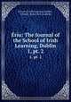 riu: The Journal of the School of Irish Learning, Dublin. 1, pt. 2, School of Irish Learning (Dublin , Ireland), Royal Irish Academy 