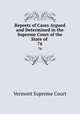 Reports of Cases Argued and Determined in the Supreme Court of the State of .. 76, Vermont Supreme Court 