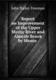 Report on Improvement of the Upper Mystic River and Alewife Brook by Means ., John Ripley Freeman 