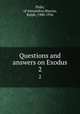Questions and answers on Exodus. 2, Philo, of Alexandria,Marcus, Ralph, 1900-1956 