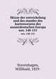 Skizze der entwickelung und des standes des kartenwesens des ausserdeutschen Europa. nos. 148-151, Stavenhagen, Willibald, 1859- 