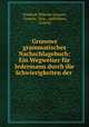 Grunows grammatisches Nachschlagebuch: Ein Wegweiser fur Jedermann durch die Schwierigkeiten der ., Friedrich Wilhelm Grunow, Grunow, firm , publishers, Leipzig 