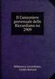 Il Canzoniere prevenzale delle Riccardiana no 2909, Biblioteca riccardiana, Giulio Bertoni 