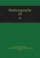Muttersprache. 20, Deutscher Sprachverein 
