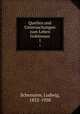 Quellen und Untersuchungen zum Leben Gobineaus. 1, Schemann, Ludwig, 1852-1938 