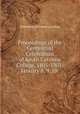 Proceedings of the Centennial Celebration of South Carolina College, 1805-1905: January 8, 9, 10 ., University of South Carolina 