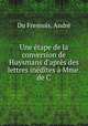 Une etape de la conversion de Huysmans d
