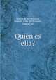 Quie?n es ella?, Manuel Breto?n de los Herreros 