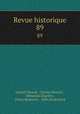 Revue historique. 89, Gabriel Monod 