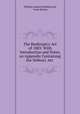 The Bankruptcy Act of 1883: With Introduction and Notes, an Appendix Containing the Debtors