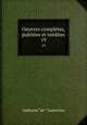Oeuvres compltes, publies et indites. 19, Lamartine Alphonse de 