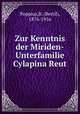 Zur Kenntnis der Miriden-Unterfamilie Cylapina Reut, Poppius,B. (Bertil), 1876-1916 