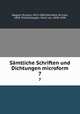 Smtliche Schriften und Dichtungen microform. 7, Wagner, Richard, 1813-1883,Sternfeld, Richard, 1858-1926,Wolzogen, Hans von, 1848-1938 