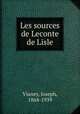 Les sources de Leconte de Lisle, Vianey, Joseph, 1864-1939 