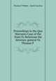 Proceedings in the Quo Warranto Case of the State Ex Relatione the Attorney-general Vs. Thomas P ., Thomas P. Walker , South Carolina 