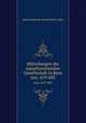 Mitteilungen der naturforschenden Gesellschaft in Bern. nos. 619-683, Naturforschende Gesellschaft in Bern 