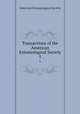 Transactions of the American Entomological Society. 1, American Entomological Society 