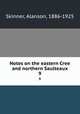 Notes on the eastern Cree and northern Saulteaux. 9, Skinner, Alanson, 1886-1925 
