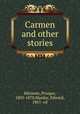 Carmen and other stories, Prosper Me?rime?e 