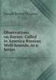 Observations on Borzoi: Called in America Russian Wolf-hounds, in a Series ., Joseph Brown Thomas 
