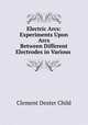 Electric Arcs: Experiments Upon Arcs Between Different Electrodes in Various ., Clement Dexter Child 