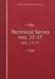 Technical Series. nos. 23-27, United States Bureau of Entomology 