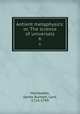 Antient metaphysics: or, The science of universals. 6, Monboddo, James Burnett, Lord, 1714-1799 