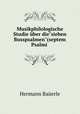 Musikphilologische Studie ber die"sieben Busspsalmen"(septem Psalmi ., Hermann Bauerle 