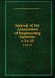 Journal of the Association of Engineering Societies. v.24-25, Association of Engineering Societies (U.S.) 