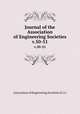Journal of the Association of Engineering Societies. v.50-51, Association of Engineering Societies (U.S.) 