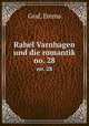 Rahel Varnhagen und die romantik. no. 28, Graf, Emma 