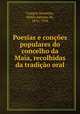 Poesias e concoes populares do concelho da Maia, recolhidas da tradicao oral, Campos Monteiro, Abilio Adriano de, 1876-1934 
